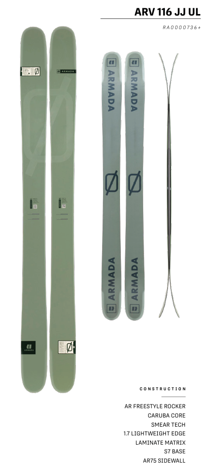 ARMADA ARV 116 JJ UL 2026 - Ski Depot / RaceSkis.com