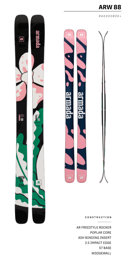 スキー ARMADA ARW88 171cm ARMADA ARW 88 2026 - Ski Depot / RaceSkis.com