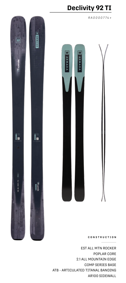 ARMADA DECLIVITY 92 Ti 2026 - Ski Depot / RaceSkis.com