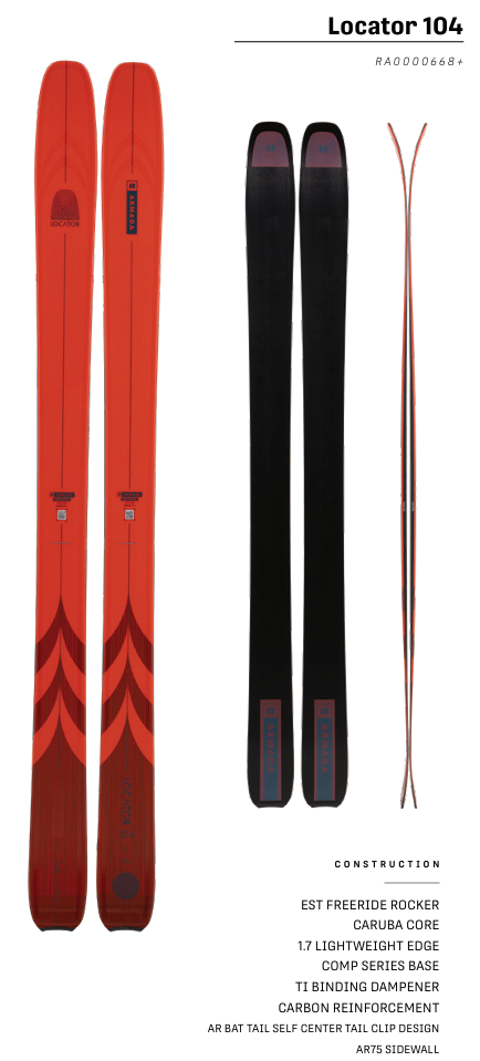 ARMADA LOCATOR 104 2026 - Ski Depot / RaceSkis.com ARMADA LOCATOR 104 2026 - Ski Depot / RaceSkis.com