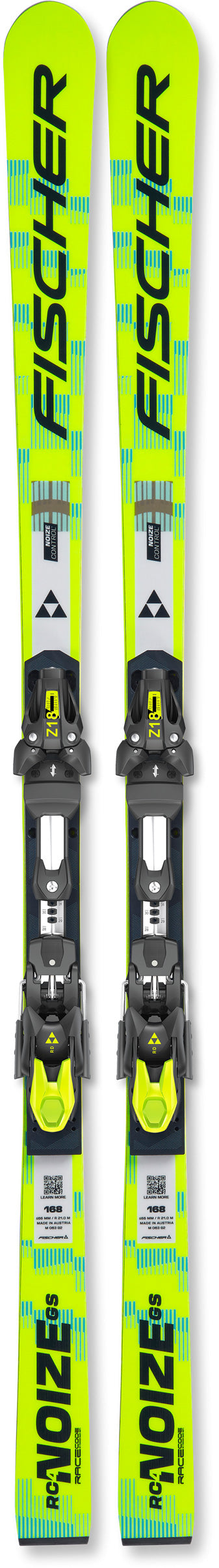 Fischer RC4 NOIZE GS JR M PLATE (FIS) w/noize control 2026