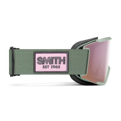 Smith Squad S Olive Warm Steel | ChromaPop Everyday Rose Gold Mirror 2027