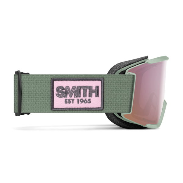 Smith Squad S Olive Warm Steel | ChromaPop Everyday Rose Gold Mirror 2027