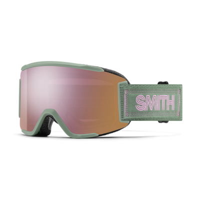 Smith Squad S Olive Warm Steel | ChromaPop Everyday Rose Gold Mirror 2027