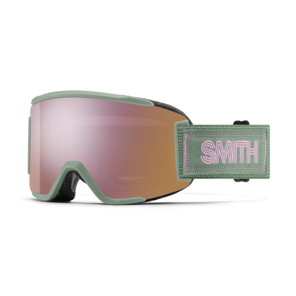 Smith Squad S Olive Warm Steel | ChromaPop Everyday Rose Gold Mirror 2027