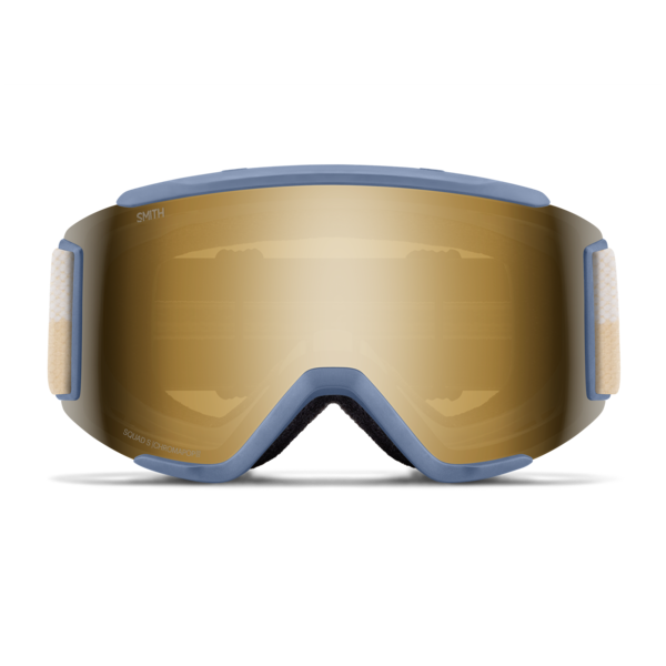 Smith Squad S Steel Blue Split | ChromaPop Sun Black Gold Mirror 2027