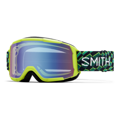 Smith Daredevil Electric Lime Left Turn | Blue Sensor Mirror 2026
