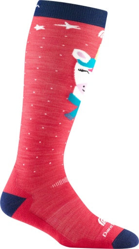 Darn Tough KIDS MAGIC MOUNTAIN OVER-THE-CALF MIDWEIGHT CUSHION SNOW SOCKS 2027