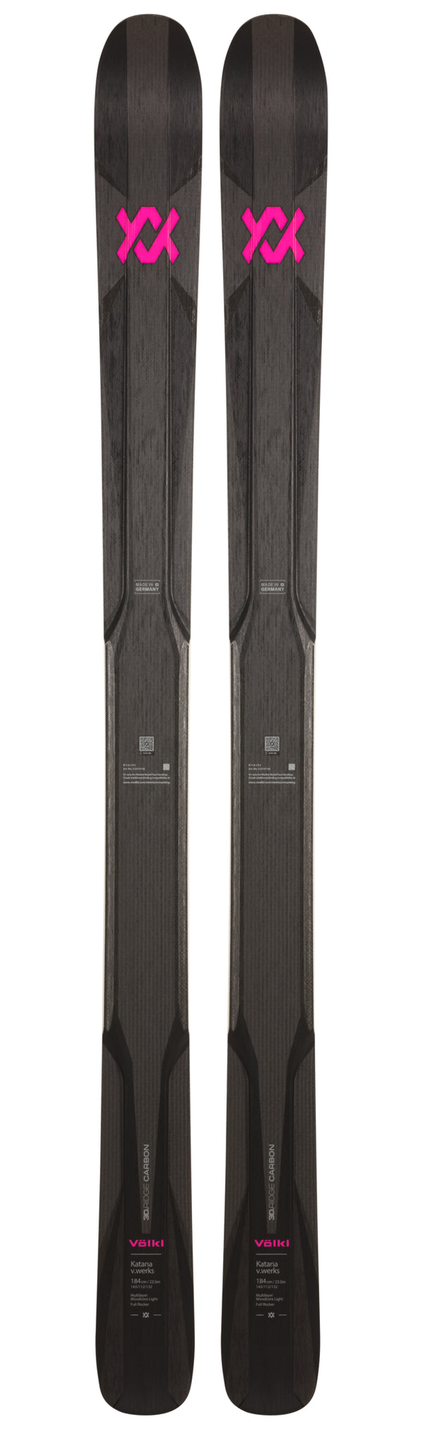 Volkl Katana V.Werks 184 Kingpin付き Volkl V-Werks Katana Skis 2018 | evo
