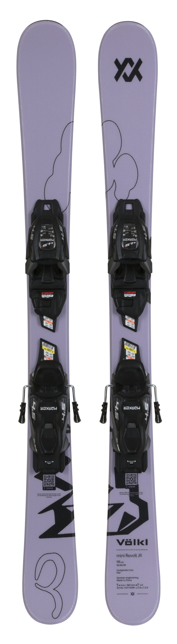 Volkl JR MINI REVOLT + 4.5 VMOTION JR - 2025/26