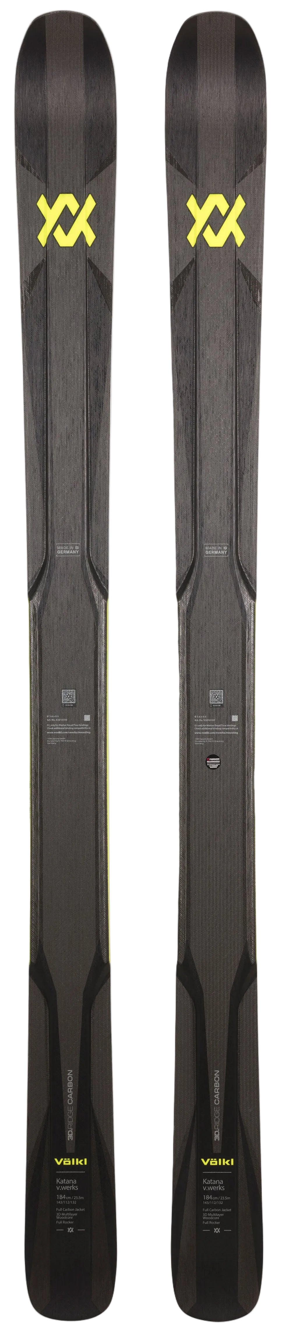 Volkl KATANA V.WERKS FLAT - 26/27