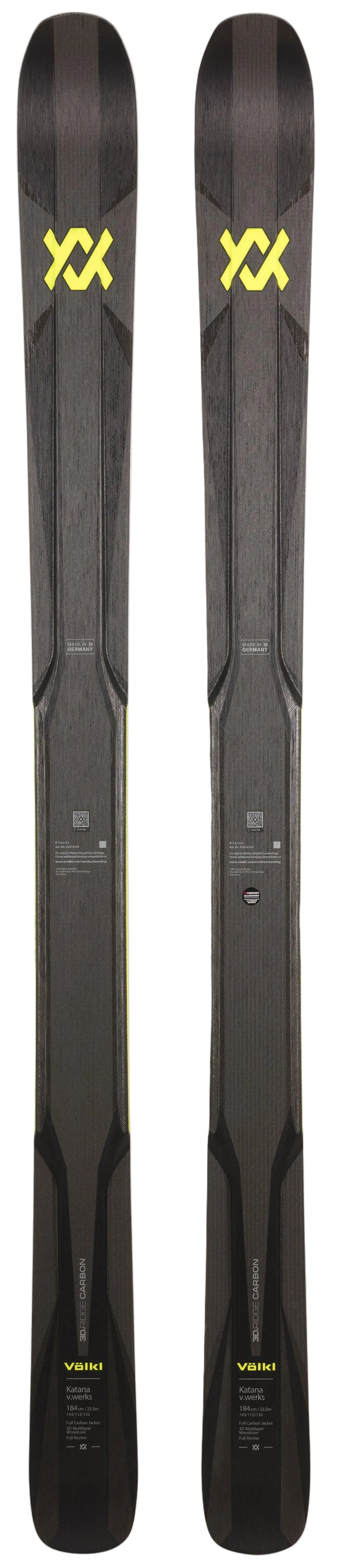 Volkl KATANA V.WERKS FLAT - 26/27