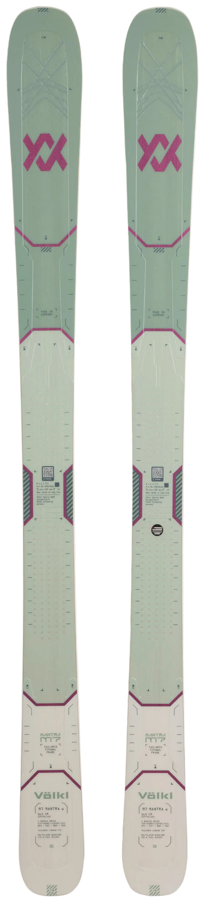 Volkl M7 MANTRA W FLAT 26/27
