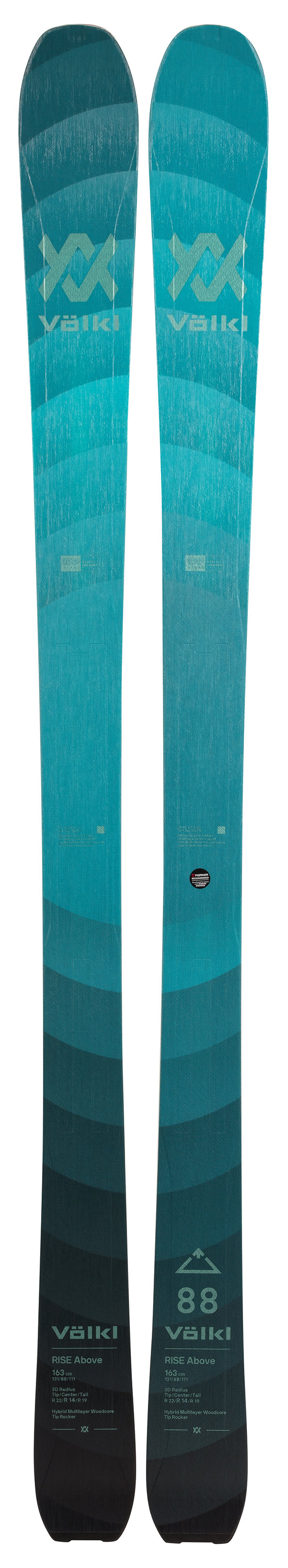 Volkl Rise Above 88 W Skis 2026