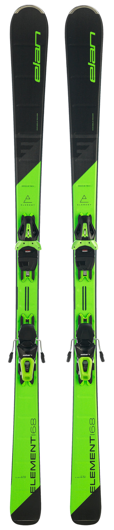 Elan Element Skis 2023 green w/bindings